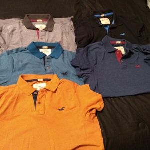 Men's Hollister collard shirts